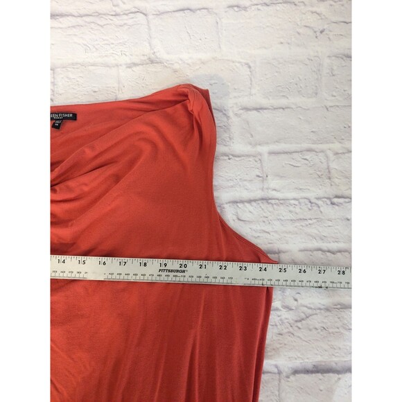 Eileen Fisher Stretch Rayon Jersey Midi Cowl Neck Sleeveless Size 3X With Pocket - Picture 4 of 6